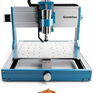 Genmitsu 3030-PROVer MAX CNC Router Machine with Linear Guide & Ball Screw Motion, Achieve ±0.05mm Accuracy for High Precision Metal Aluminum Copper Acrylic Engraving, Supports 4th Axis Rotary Kit-0