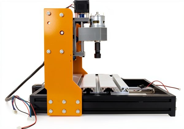 RATTMMOTOR Upgrade 3018-PRO CNC Wood Router Machine Kit 3 Axis GRBL DIY Mini CNC Engraver Milling Machine+Emergency Stop and Limit Switch for Cutting Plastic Acrylic PVC PCB Wood-3