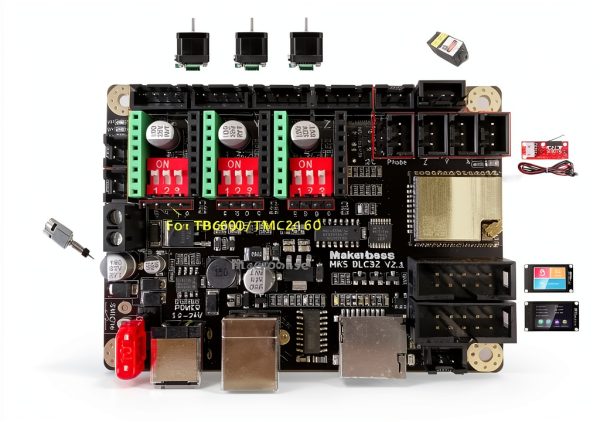 MKS DLC32 ESP32 GRBL Shield with 3.5inch Touchscreen - Makerbase Board-2
