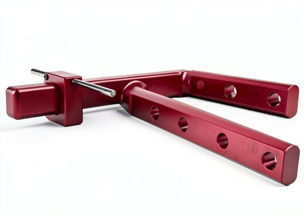 Pro Vise Stop Single Side 6" Edge Technology Red Anodized Stop-6