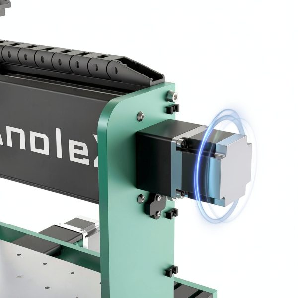 CNC Router Machine 4030-Evo Ultra 2, All-Metal XYZ Axis Dual Steel Linear Guides & Ball Screws with 800W Trim Router for Metal Aluminum Brass Wood Acrylic PCB-3