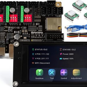 MKS DLC32 ESP32 GRBL Shield with 3.5inch Touchscreen - Makerbase Board-0
