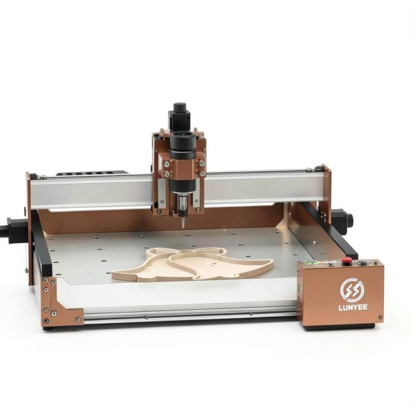 LUNYEE 4040 PRO CNC Router Machine, 3-Axis All-Metal with Ball Screw and Dust-Proof X/Y Axis, GRBL Control, 15.7” x 15.7” x 3.1” Working Area for Wood, Metal, Acrylic Engraving & Cutting-5