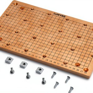 CNC MDF Spoilboard for 3018 CNC Router Machine, Compatible with 3018 Pro Ultra and 3018 PRO MAX, 300 x 180 x 12mm, M6 Holes (6mm), Screws are Included-0