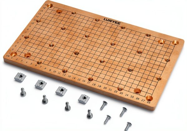 CNC MDF Spoilboard for 3018 CNC Router Machine, Compatible with 3018 Pro Ultra and 3018 PRO MAX, 300 x 180 x 12mm, M6 Holes (6mm), Screws are Included-0
