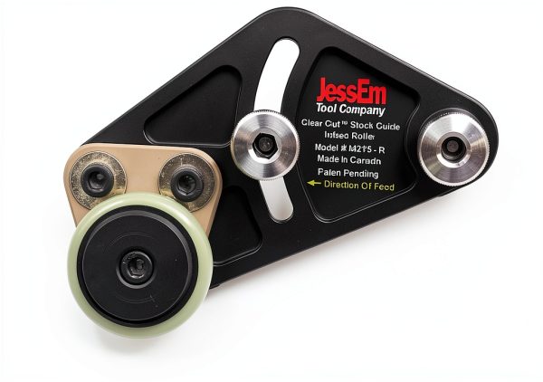 Precision Stock Guides by JessEm – Dual Roller Hold-Down, 04215 Black-3