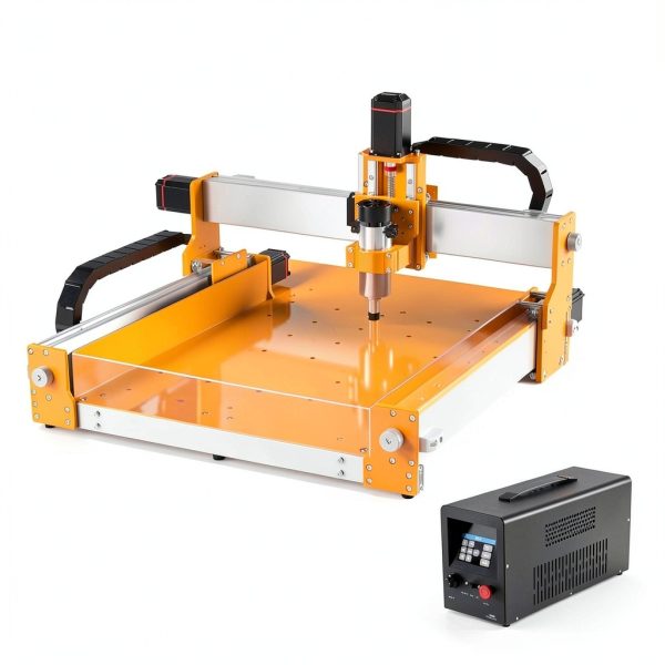 FoxAlien CNC Router Machine XE-PRO with Ball Screws, 400W Spindle 3-Axis Engraving Milling Machine for Wood Aluminum Cutting Upgradable to Linear Rails-6