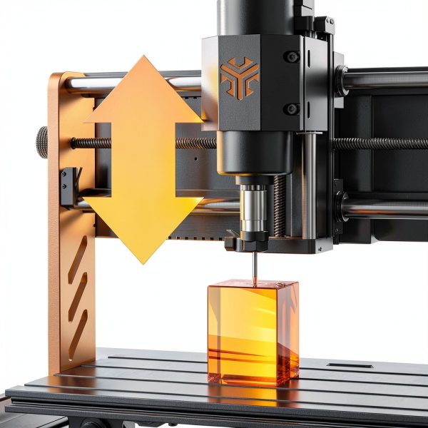 CNC Router Machine, ACMER Ascarva 3 S 500W CNC Milling Machine, Working Area 11.81” x 7.09” x 3.07” for Wood Plastic Metal Acrylic MDF Nylon Carving Cutting-6