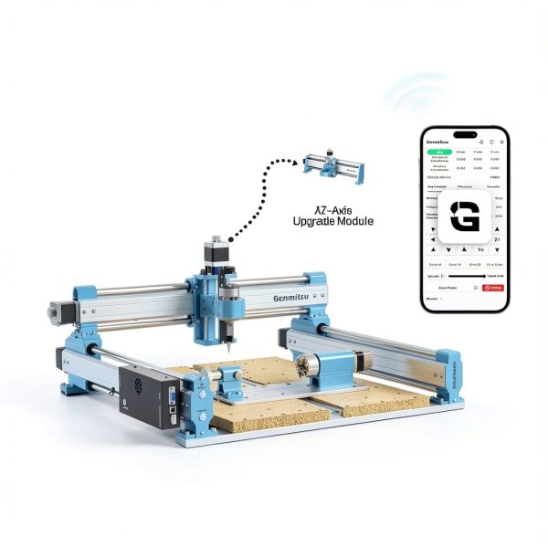 Genmitsu CNC Router Machine 4040-PRO Metal Acrylic Cutting 3 Axis-8