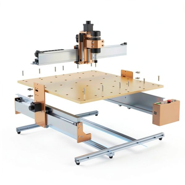 LUNYEE 4040 PRO CNC Router Machine, 3-Axis All-Metal with Ball Screw and Dust-Proof X/Y Axis, GRBL Control, 15.7” x 15.7” x 3.1” Working Area for Wood, Metal, Acrylic Engraving & Cutting-6