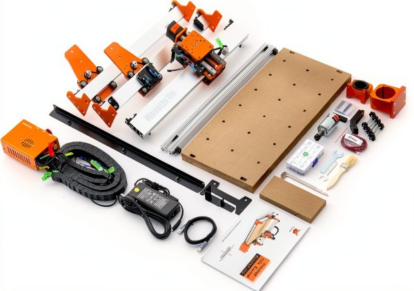 FoxAlien Masuter Pro 3-Axis CNC Router Machine, Beginner Hobby Engraving Machine All-Metal Structure for Wood Acrylic MDF Nylon Routing Milling Carving-6