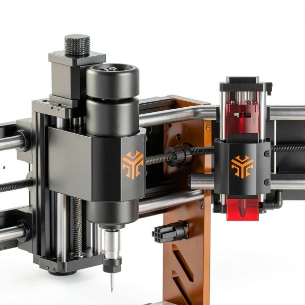 CNC Router Machine, ACMER Ascarva 3 S 500W CNC Milling Machine, Working Area 11.81” x 7.09” x 3.07” for Wood Plastic Metal Acrylic MDF Nylon Carving Cutting-3