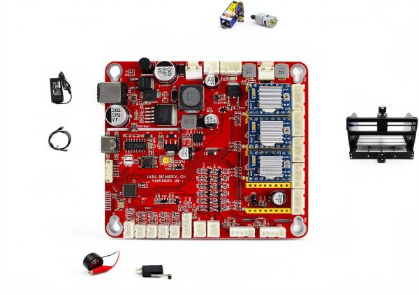 RATTMMOTOR CNC Controller Board 4 Axis GRBL Controller Board USB Port 12-24VDC CNC Router Engraving Machine Driver for DIY Mini CNC Wood Router Machine-6