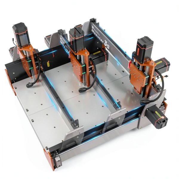FoxAlien Masuter 3S CNC Router – 400W Spindle Closed‑Loop NEMA23-2