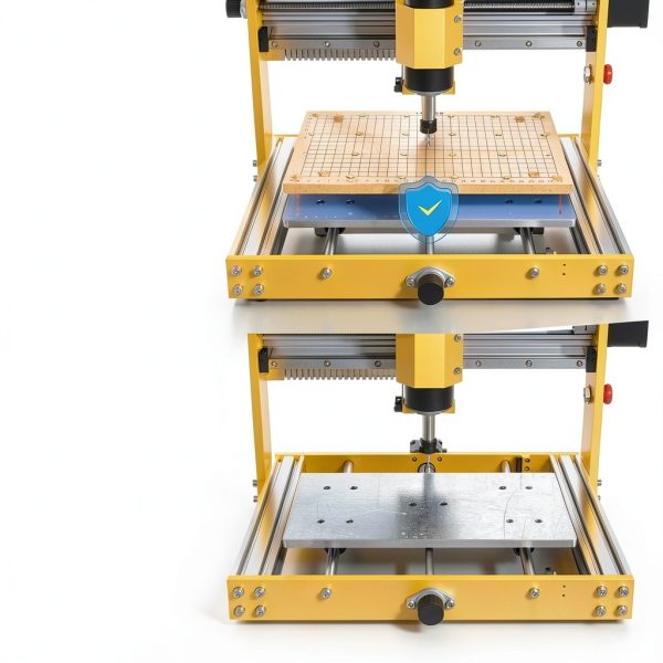 CNC MDF Spoilboard for 3018 CNC Router Machine, Compatible with 3018 Pro Ultra and 3018 PRO MAX, 300 x 180 x 12mm, M6 Holes (6mm), Screws are Included-2
