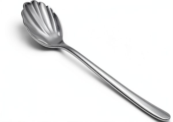 1 Piece Black Sugar Spoon, Stainless Steel Sugar Spoon, Serving Utensil, Serving Server, Dishwasher Safe-0