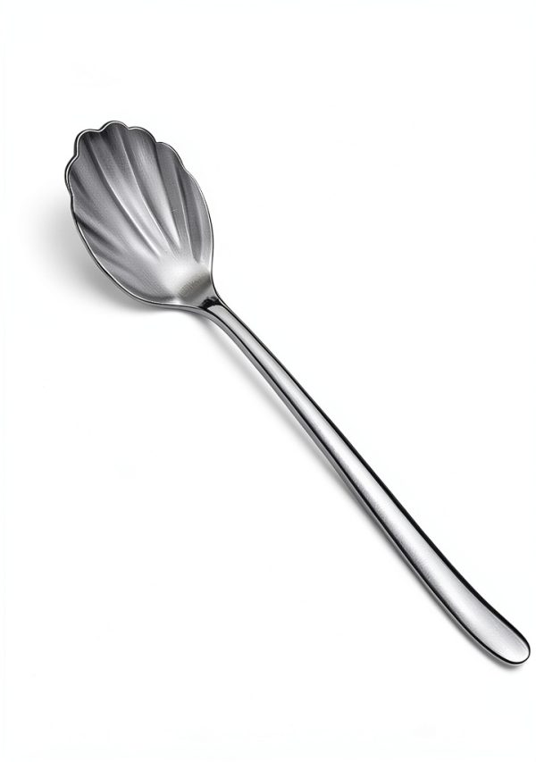 1 Piece Black Sugar Spoon, Stainless Steel Sugar Spoon, Serving Utensil, Serving Server, Dishwasher Safe-1
