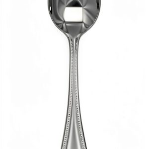 Towle Beaded Antique Sugar Spoon-0