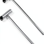 2pcs Stainless Steel Marshmallow Scoop Multi-function Candy Sugar Scooper for Marshmallow Machines Wear-resistant Reusable Convenient-0