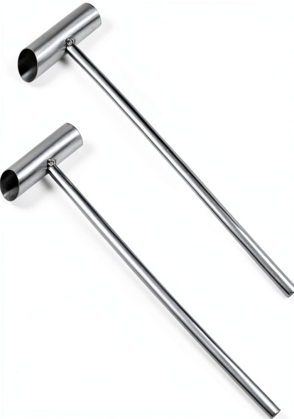 2pcs Stainless Steel Marshmallow Scoop Multi-function Candy Sugar Scooper for Marshmallow Machines Wear-resistant Reusable Convenient-0